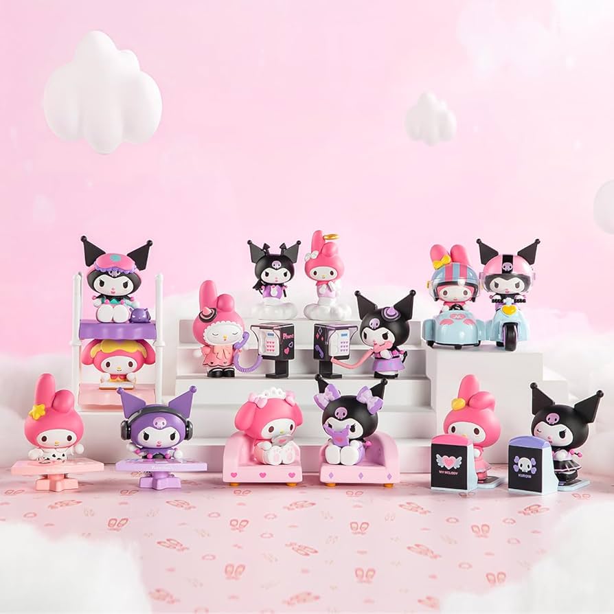 Amazon | POPMART Sanrio characters Sweet Besties Series Figures