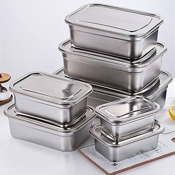 Amazon｜アイスクリーム容器 ステンレス製アイスクリーム保存容器