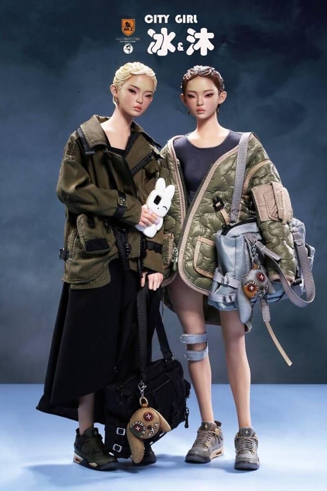 Amazon | Mr.Z Model Studio 1/6 シティー ガール 沐 & 氷 2体セット