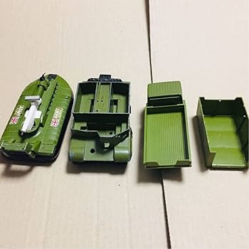 Amazon.co.jp: 6台セット DINKY toys ミリタリー ミニカー Leopard