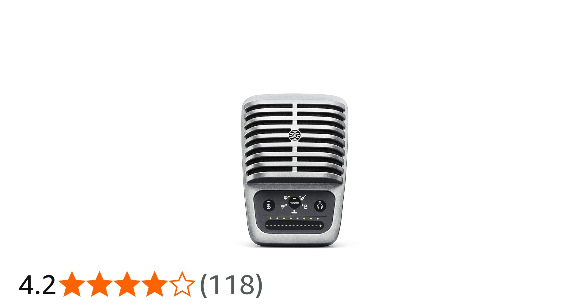 Amazon | SHURE MV51 : コンデンサーマイク 実況/在宅勤務/ウェブ会議