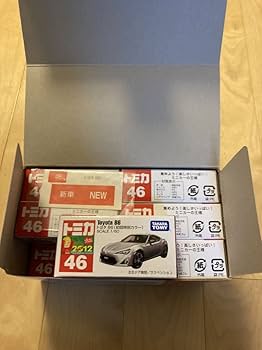 Amazon.co.jp: 第一弾 完品12台セット トミカ No.46 トヨタ 86 初回