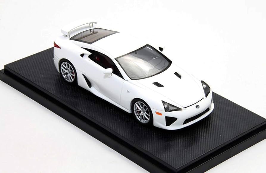 Amazon | エブロ 1/43 Lexus LFA WHITE 完成品 | ミニカー・ダイ