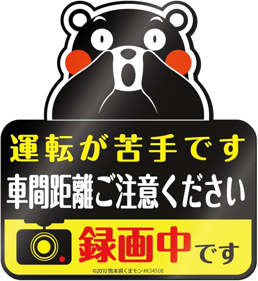 Amazon.co.jp: あおり運転抑制対策にも！運転初心者向け「運転が苦手
