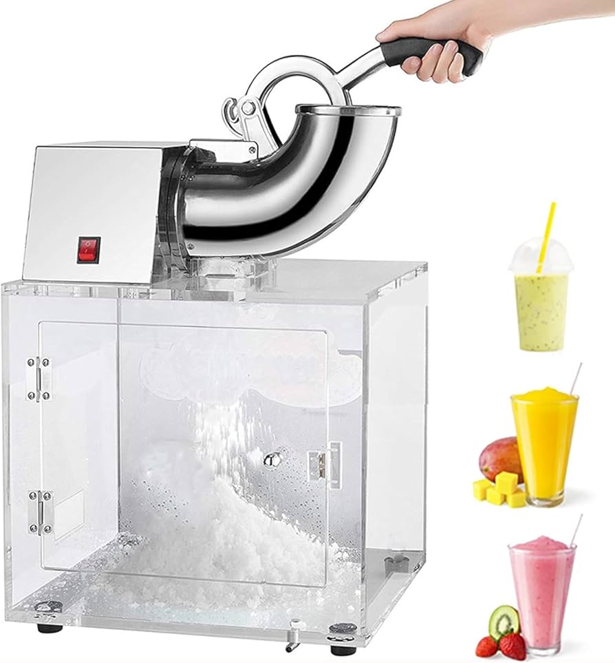 Amazon.co.jp: かき氷機 業務用かき氷機 手押しタイプ 電動かき氷