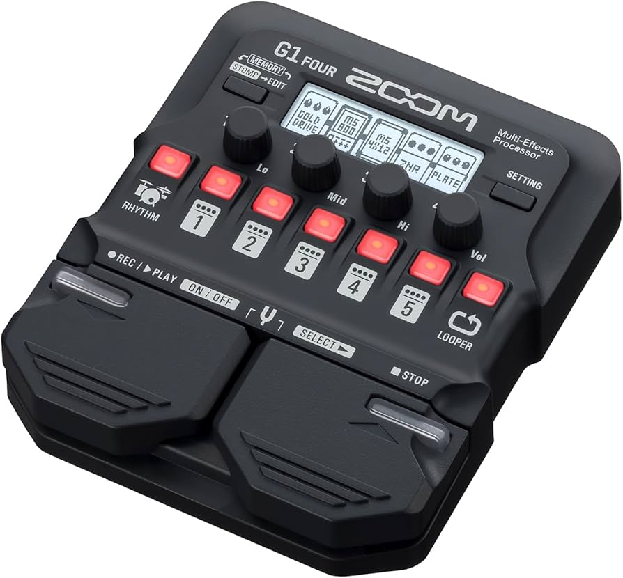 Amazon.co.jp: ZOOM ズーム G1 FOUR ギターマルチエフェクター【国内