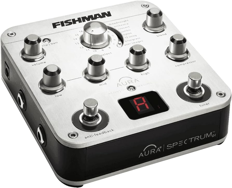 Amazon.com: Fishman Aura Spectrum DI Imaging Pedal with D.I.