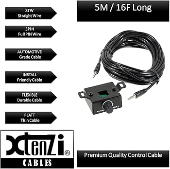 Amazon.com: Xtenzi Bass Volume Knob Control Remote XTBR8