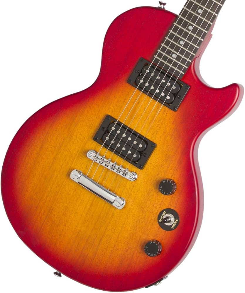Amazon | Epiphone/Les Paul Special Satin E1 Worn Heritage Cherry