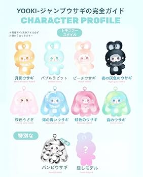 Amazon.co.jp: TRRCEPOS ぬいぐるみブラインドボックス YOOKI 跳ね