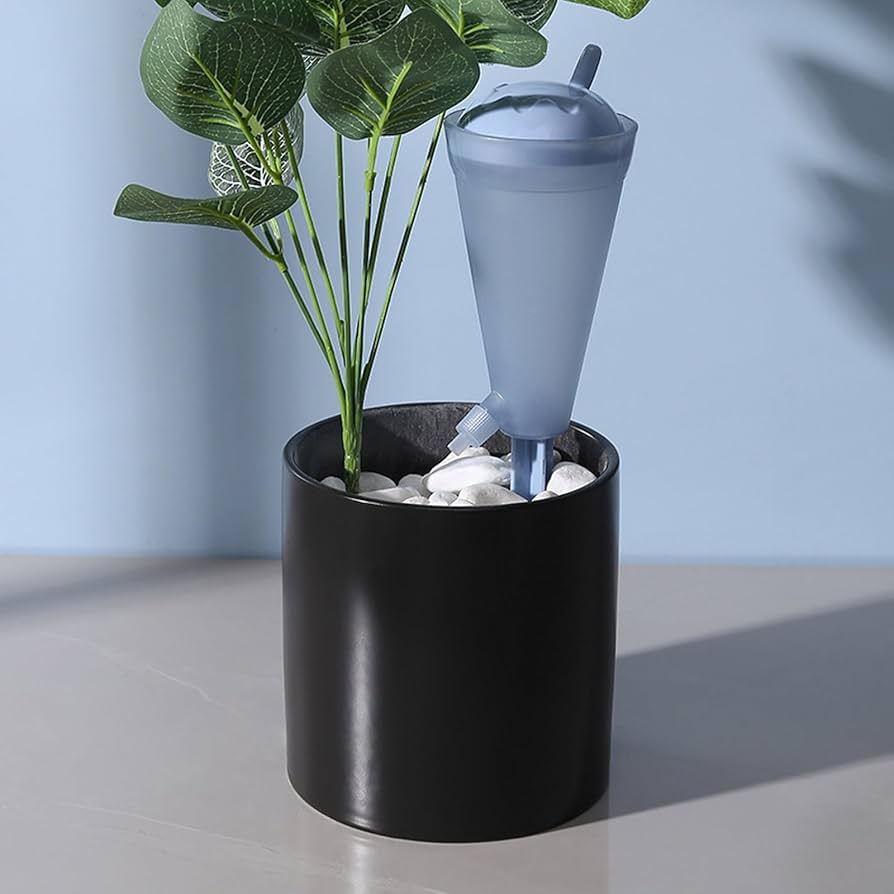 Amazon.co.jp: 自動水やり水やり当番自動給水器 植物自動給水キャップ2