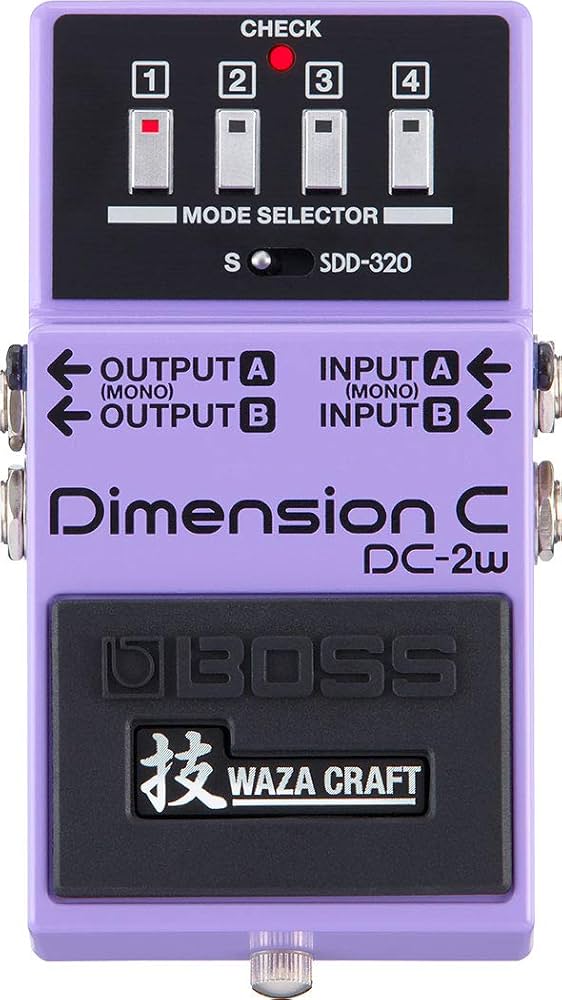 Amazon.com: BOSS DC-2W WAZA Craft Dimension C Guitar Pedal (DC-2W