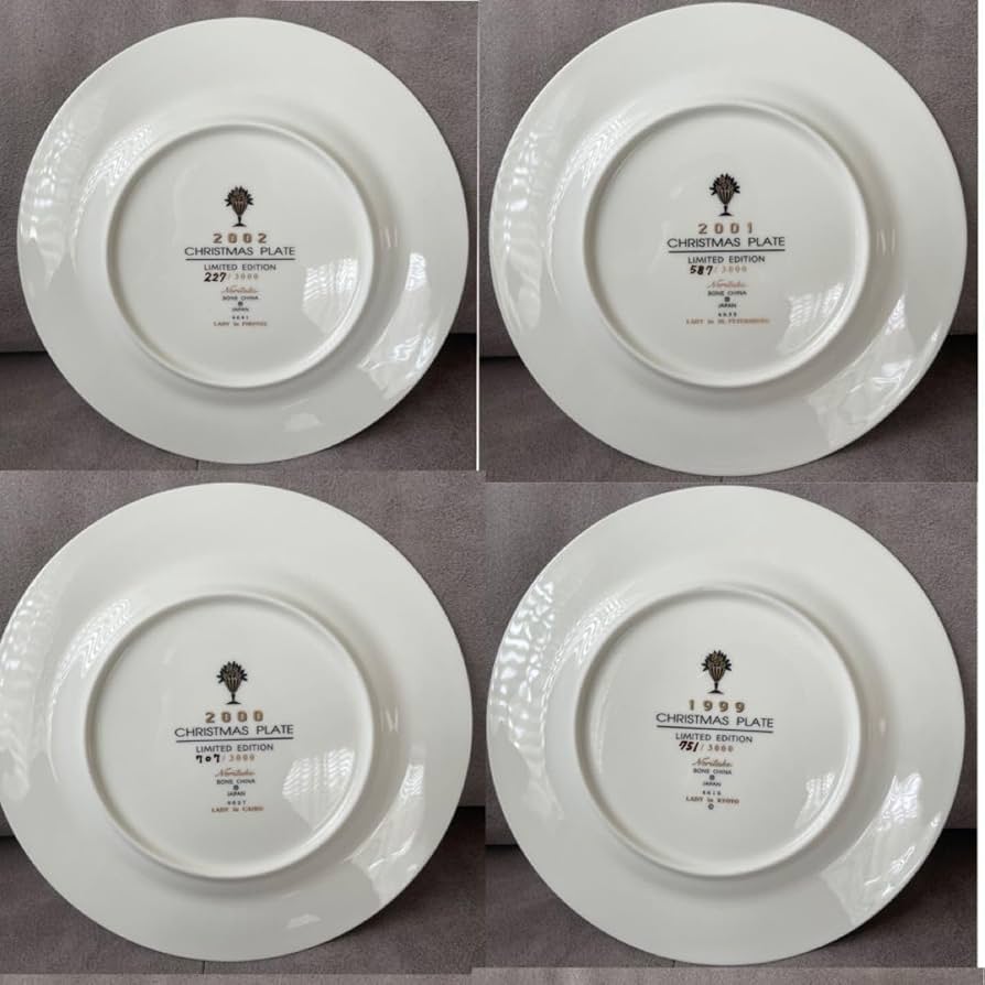 Amazon.co.jp: ノリタケ Noritake 限定 クリスマスプレート 6枚セット