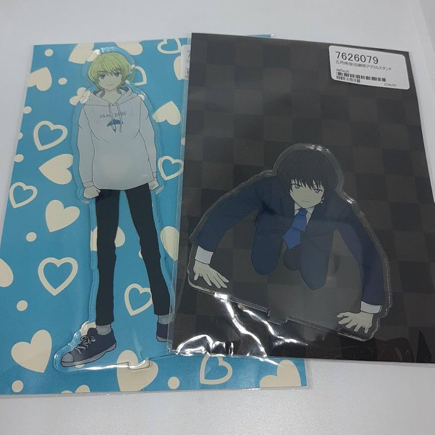 Amazon.co.jp: 五月雨空也アクリルスタンド2点セット : おもちゃ