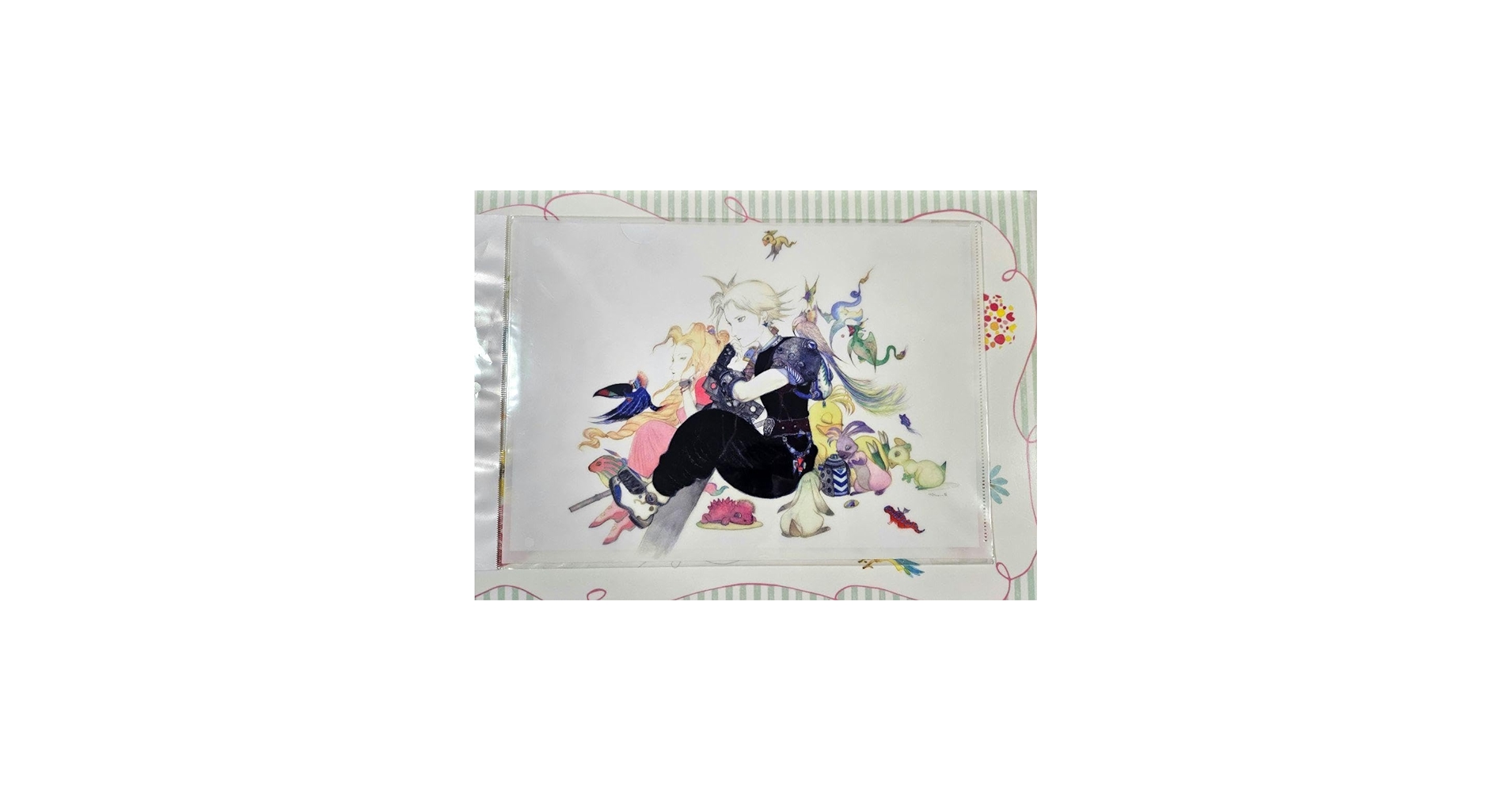 Amazon.co.jp: クラウド エアリス☆天野喜孝 FlNALFANTASY7 クリア