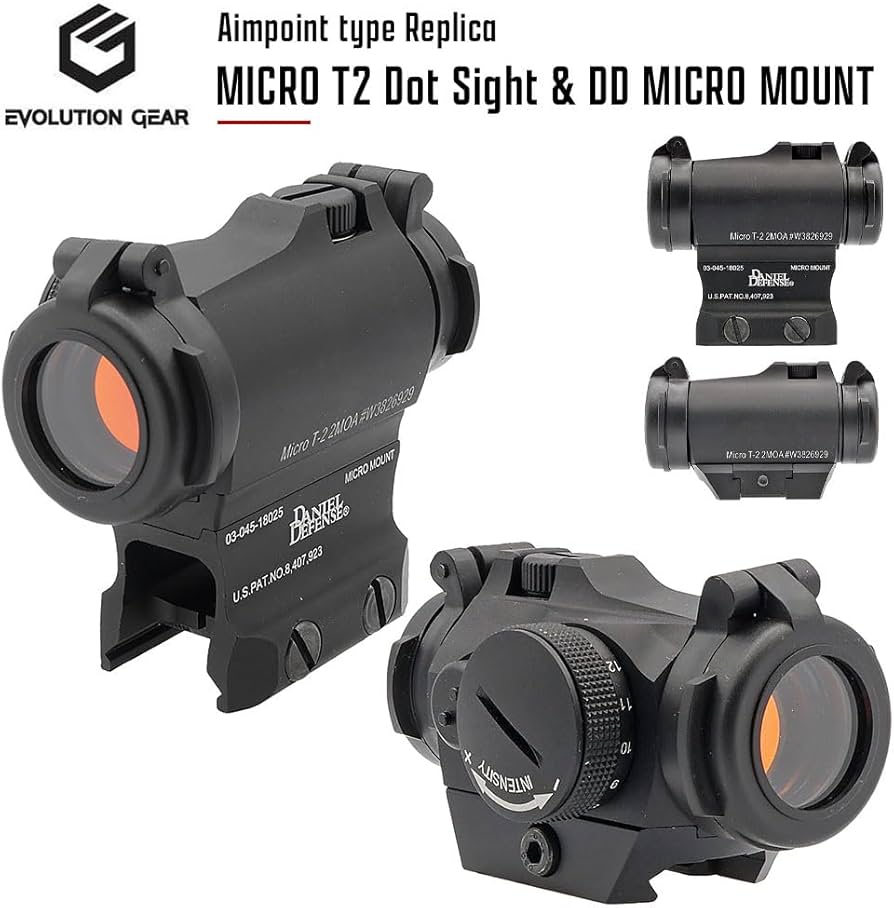 Amazon | 良品武品 Evolution Gear Micro T-2 ドットサイト ＆ Daniel