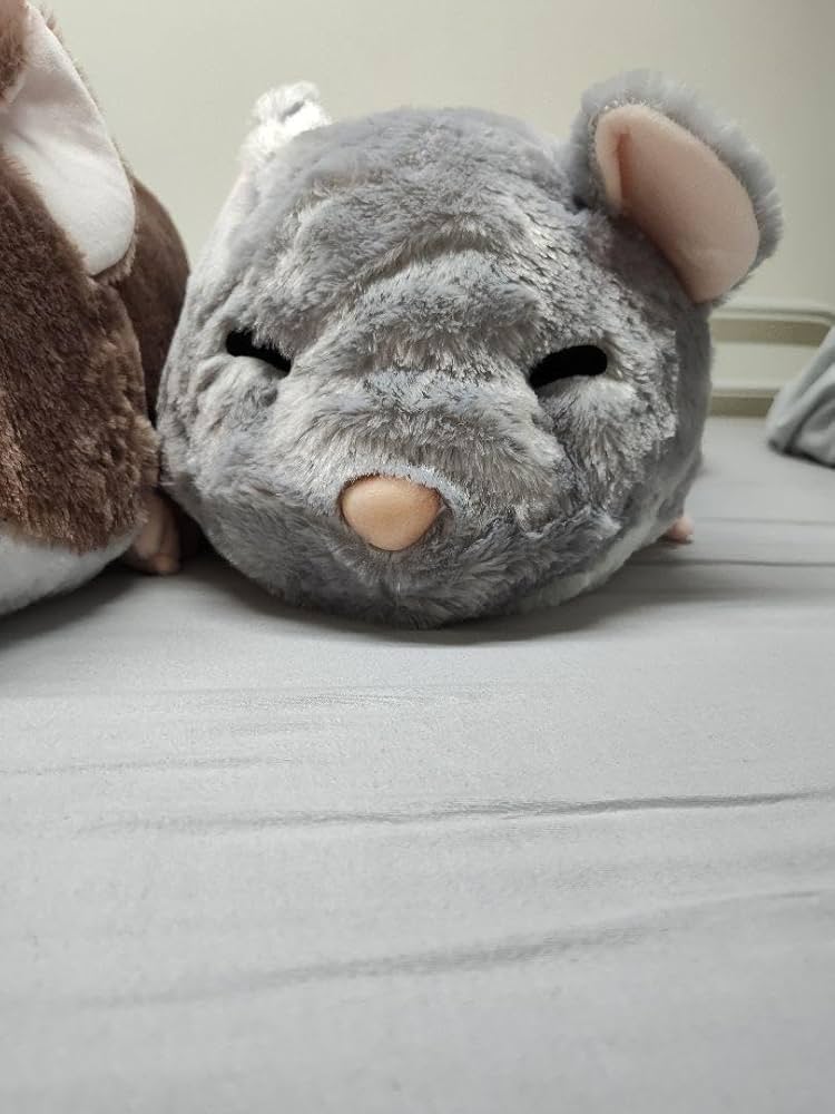 Amazon.co.jp: ニホンヤマネ ウルトラ BIG ぬいぐるみ グレー
