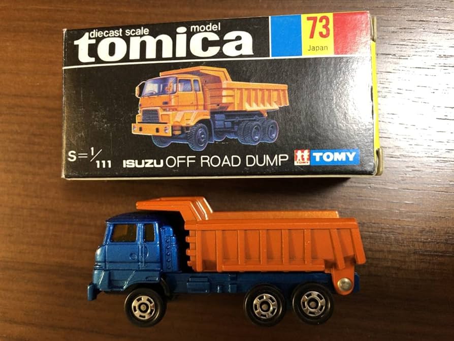 Amazon.co.jp: 黒箱 トミカ 73 いすゞ オフロードダンプ ISUZU OFF