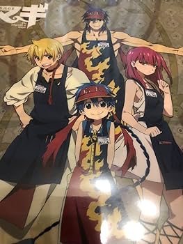 Amazon.co.jp: マギ アニメイト コラボ モルジアナ アリババ A4 クリア