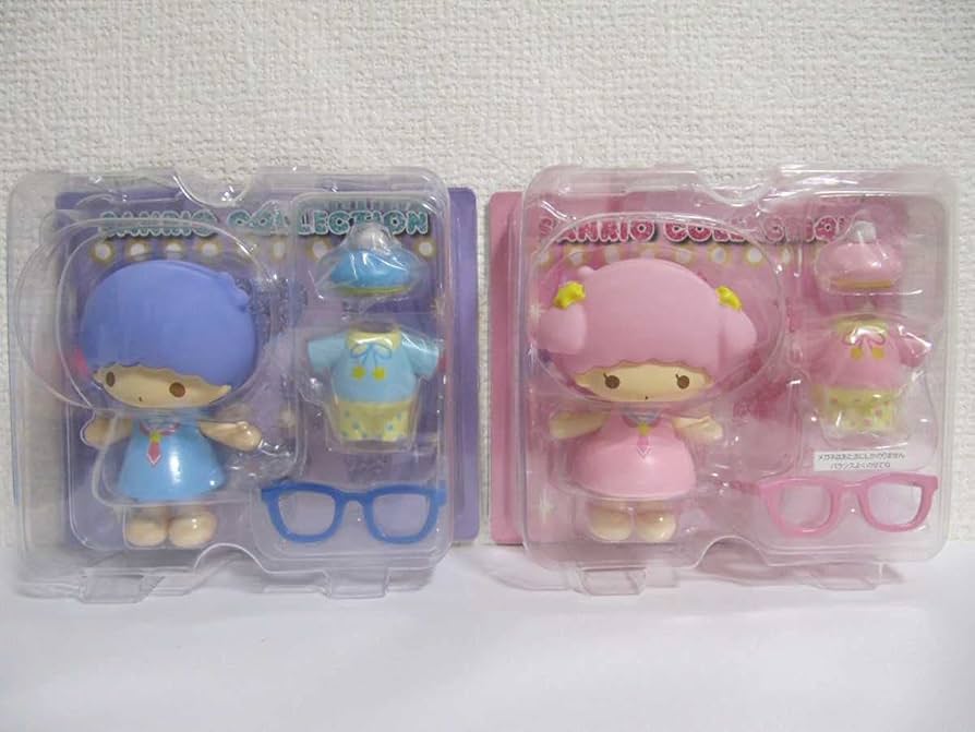 Amazon.co.jp: リトルツインスターズ キキララ 2体セット ソフビ 着せ
