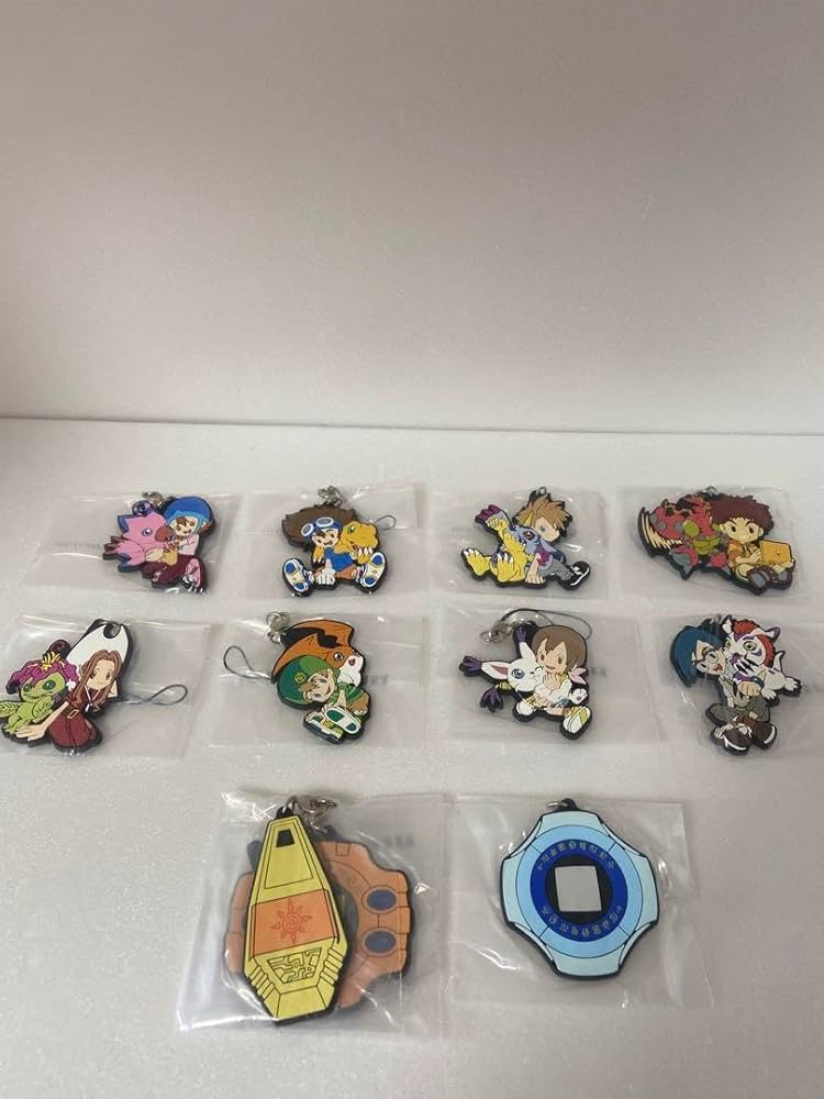 Amazon.co.jp: デジモンアドベンチャー ラバーストラップ 全10種