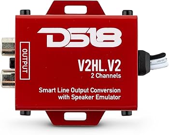 Amazon.com: DS18 V2HL.V2 Hi/Lo Converter 2-Channel with Speaker