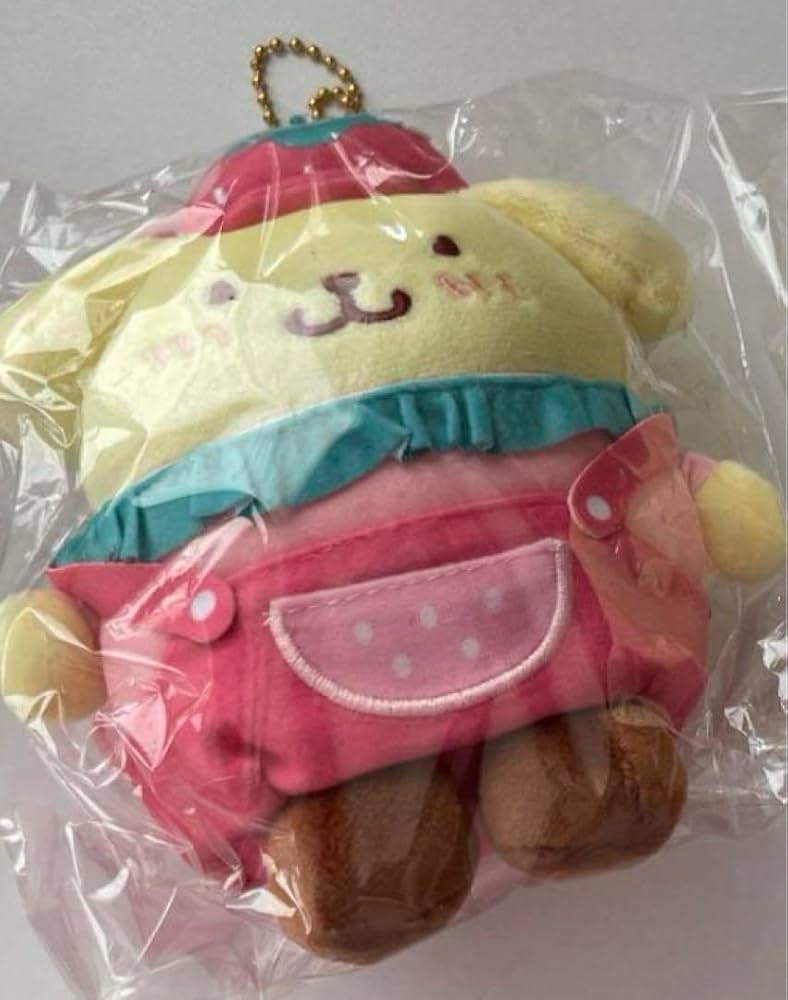 Amazon.co.jp: ポムポムプリン ポムポムプリン いちごマスコット