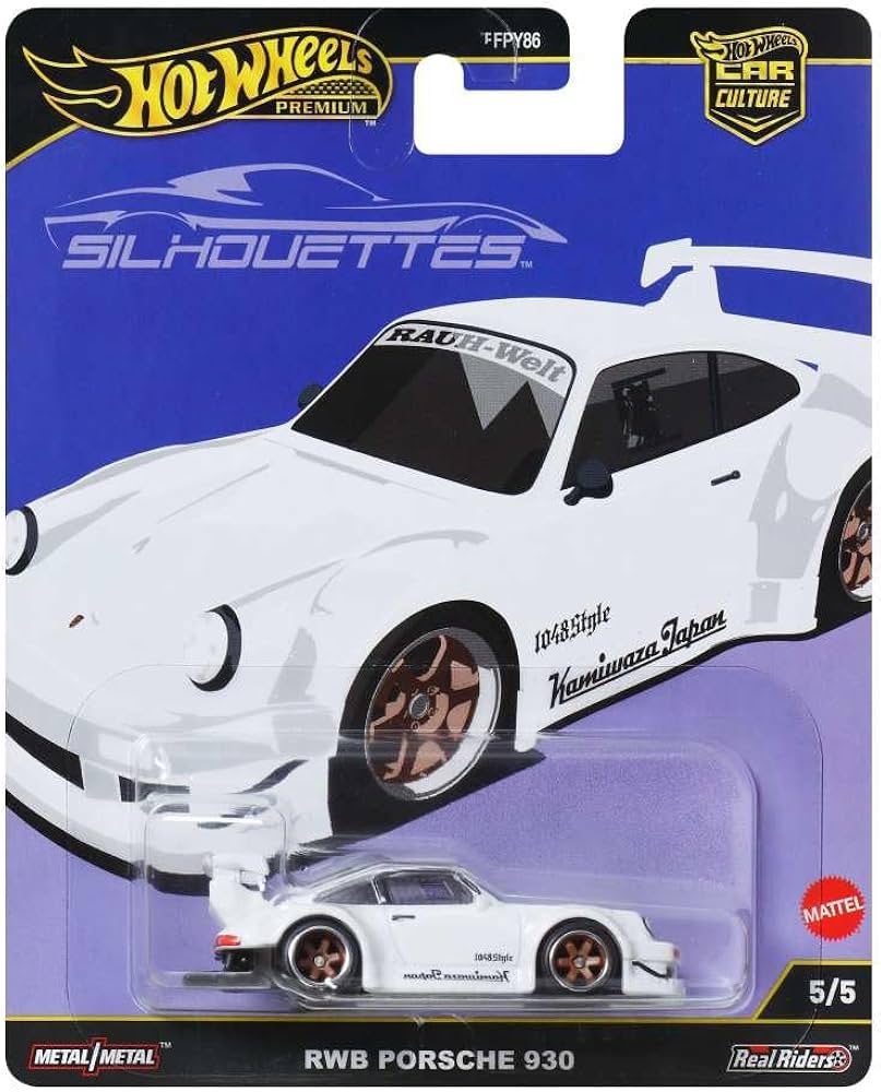 Amazon.com: Hot Wheels Premium Car Culture Silhouettes 1:64 Scale