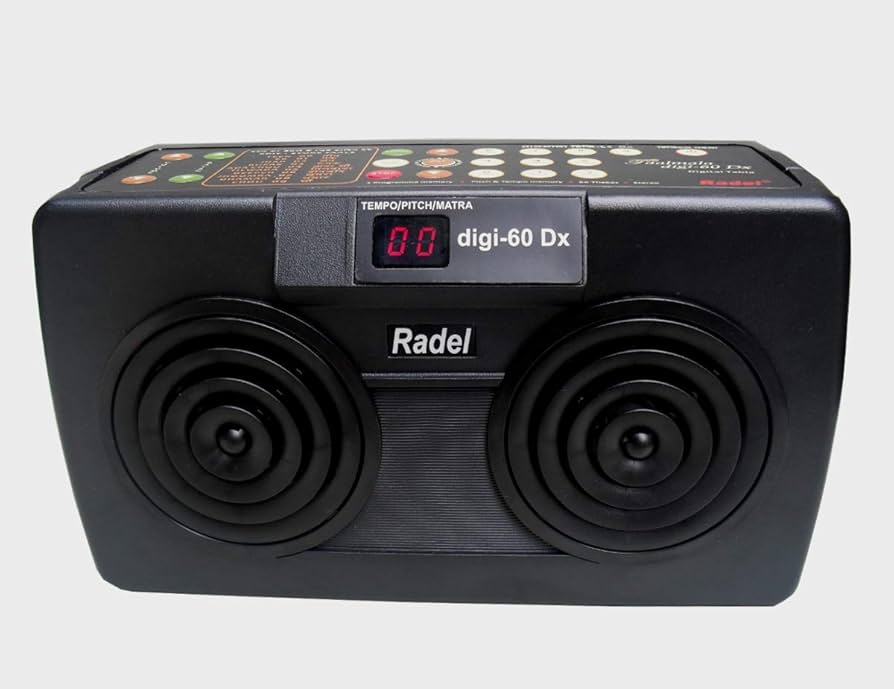 Amazon.com: RADEL Taalmala Digi 60 Dx Tabla With Cord and Bag