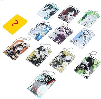 Amazon | ハイキュー 及川 全員倒す ドミノ風アクリルキーホルダー