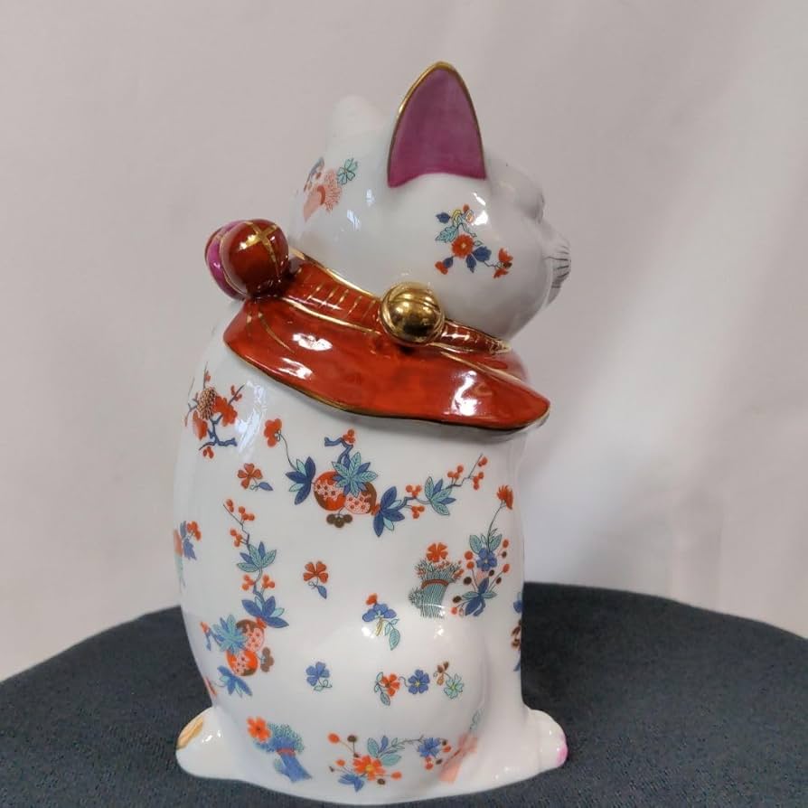 Amazon.co.jp: 復刻版 マイセン写し招き猫 中サイズ : ホーム＆キッチン