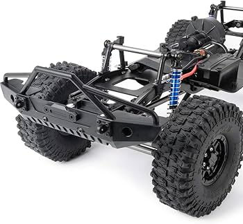 Amazon.com: 313mm Wheelbase Chassis Frame Wheels for 1/10 Axial