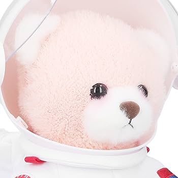 Amazon.co.jp: 宇宙飛行士クマ、11.81インチの小さなバッグが付いた