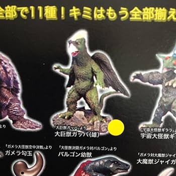 Amazon | ガメラ ガッパ ギララ 特撮大百科ver .1.1 大怪獣ガッパ（雄