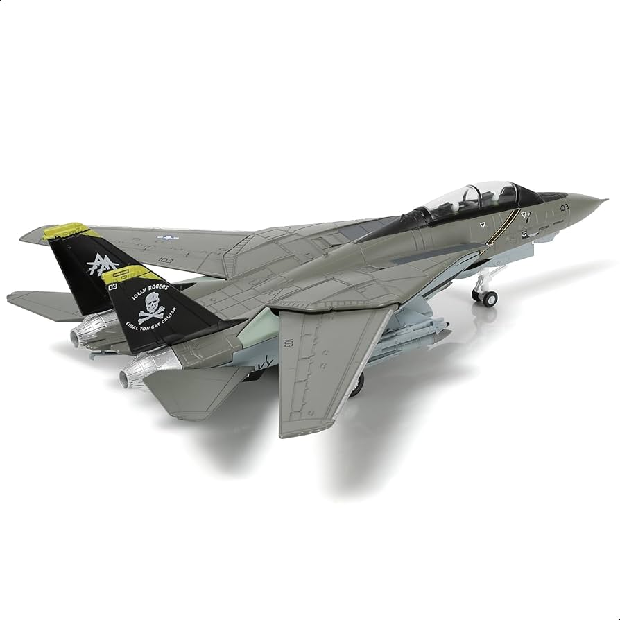 Amazon.com: NUOTIE US Navy F-14 Tomcat 1/100 Alloy Model VF-84