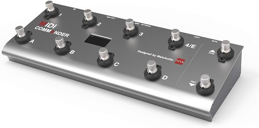 Amazon.com: MeloAudio MIDI Commander Guitar Floor Multi-Effects