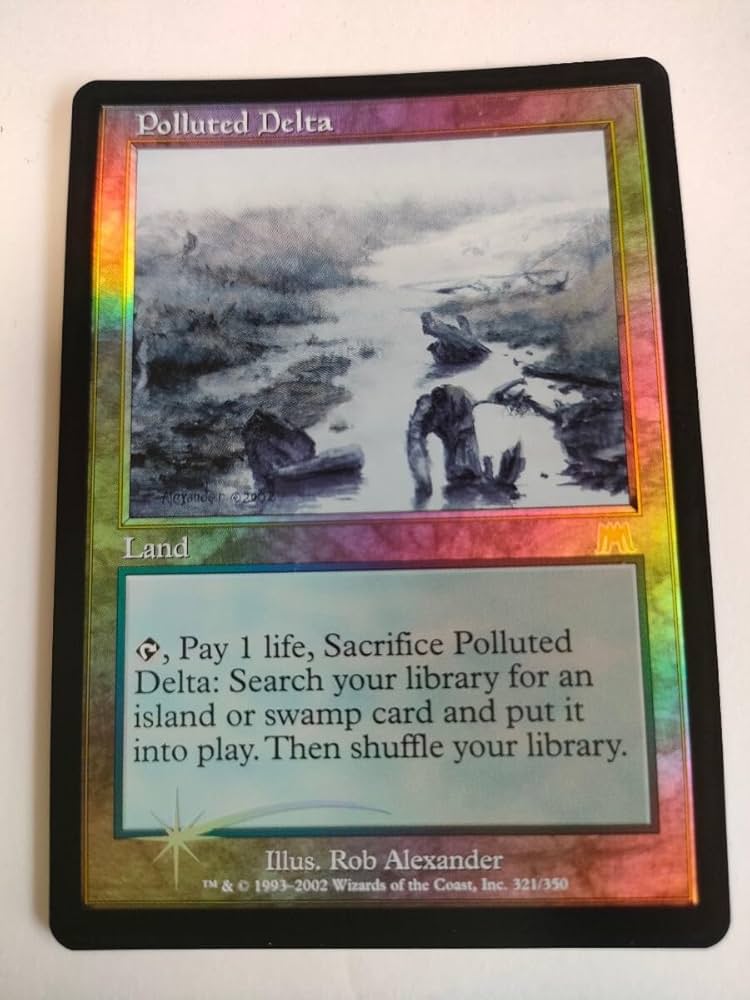MTG 汚染された三角州 Polluted Delta オンスロート 英語版 汚染された