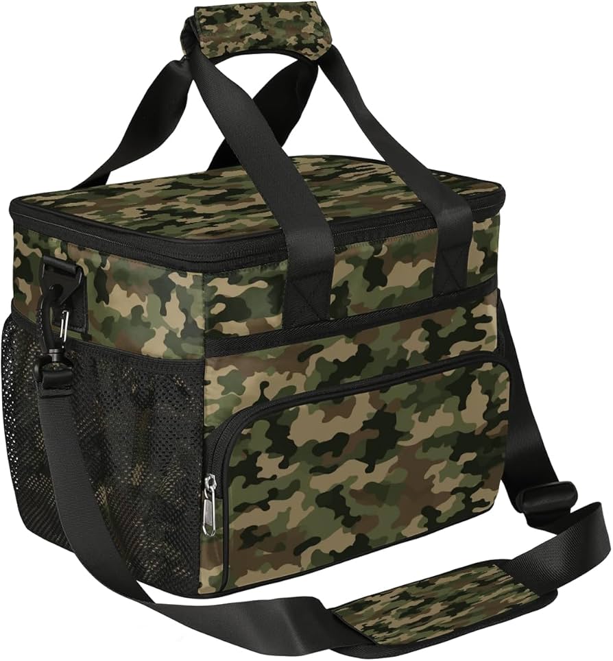 Amazon.com: Leakproof Reusable Insulated Cooler Lunch Bag Army
