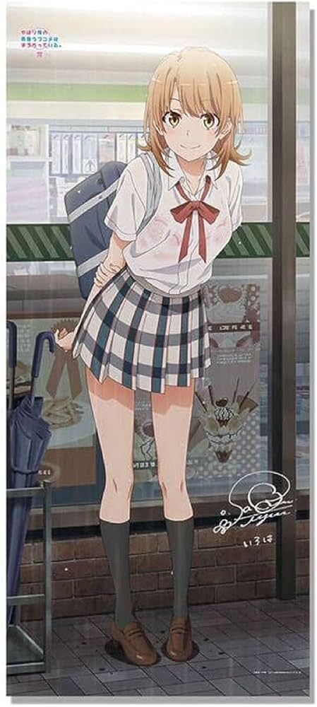 Amazon.co.jp: 俺ガイル 雨宿りBIGタペストリー 銀サインVer 一色