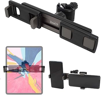 Amazon.co.jp: ZenCT スマホホルダー 二台設置 スマホアタッチメント