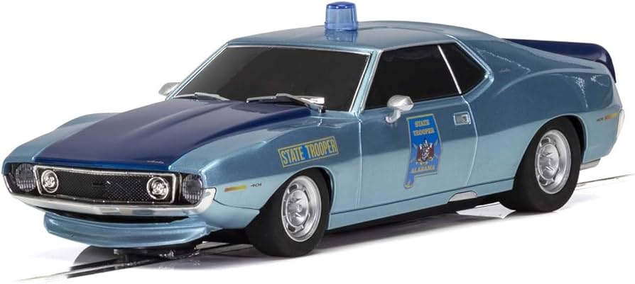 Amazon.com: Scalextric AMC Javelin Alabama State Trooper 1:32