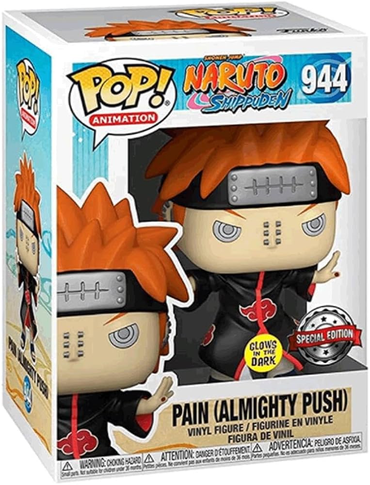 Amazon.com: Funko Pop! 49682 Naruto Shippuden Pain Almighty Push