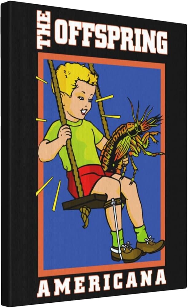 Amazon.co.jp: ポスター The Offspring オフスプリング ロゴ アート