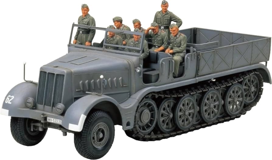 Amazon.com: Tamiya German 18T Heavy Half Track : Arts, Crafts & Sewing