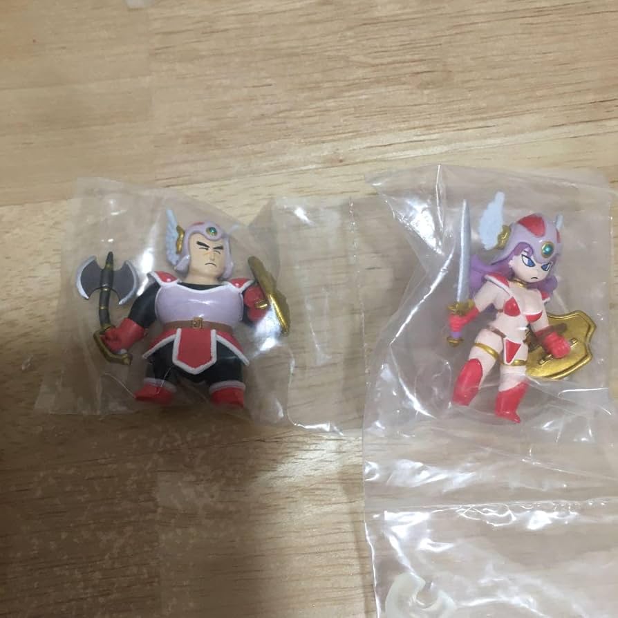 Amazon | DQ キャラクターフィギュアコレクション 戦士男 戦士女 359U