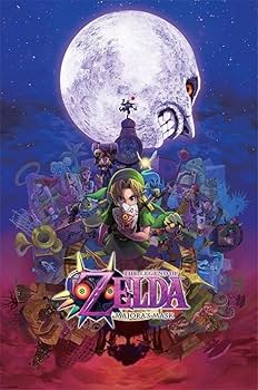 Amazon.co.jp: ポスター ゼルダ ムジュラの仮面 61cmX91.5cm ZELDA