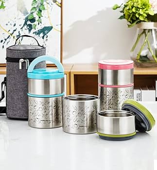 Amazon.com: Lille Home Vacuum Insulated Stackable Stainless Steel