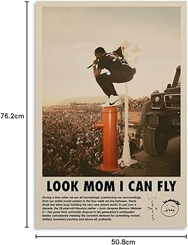 Amazon.co.jp: XMNCG Travis Scott Limitedポスター キャンバスアート