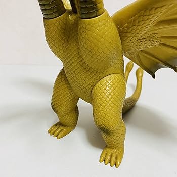 Amazon | 【美品】キングギドラ ソフビ フィギュア 1984年 希少 レア