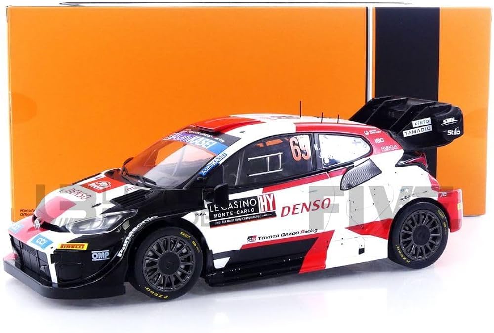 Ixo 1/18 - Toyota GR Yaris - Rally Monte-Carlo 2023 18RMC152B